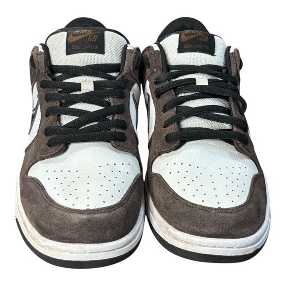 Nike Dunk Pro SB Low Trail End Brown White Sneakers 304292-102 Men Size 10 - Picture 9 of 14